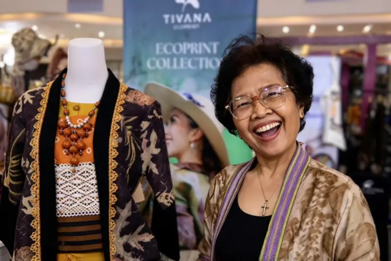 Primitiva Yulandari dari Asosiasi Desainer Eco Print sekaligus penggagas Tivana Eco Print Collection | Foto: Dok. Istimewa