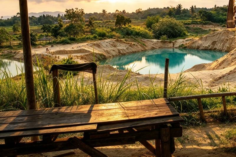 Telaga Biru Cigaru di Cisoka, Tangerang