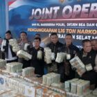 Barang bukti yang diperoleh dari kapal MT. Global 168 diperlihatkan kepada wartawan, Jumat, 23 Oktober 2026 | Foto: Dok. Istimewa